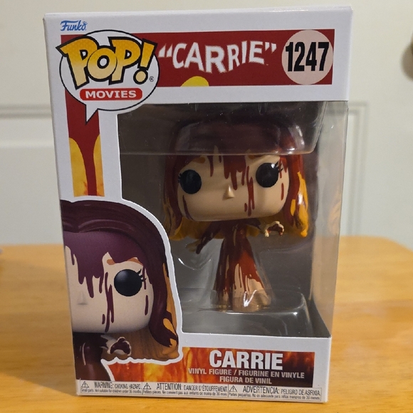 Funko Pop! Carrie Red and Brown Vinyl Figure - Picture 1 of 4